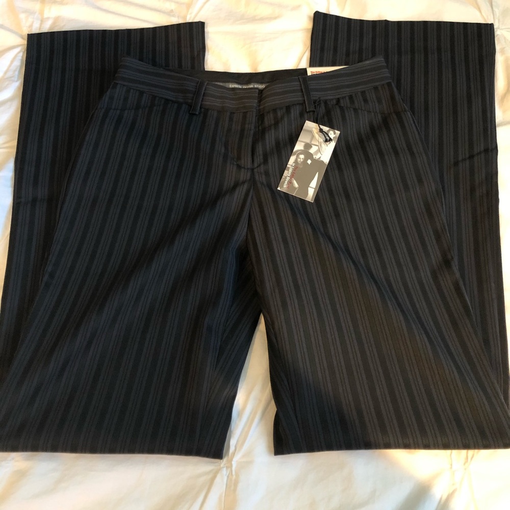 Express striped Editor pants